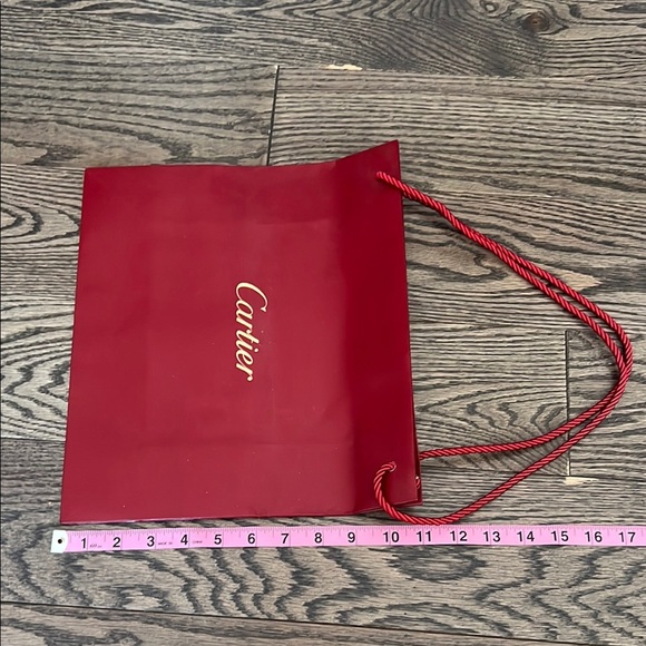 Cartier Red Gift Bag - Picture 2 of 3